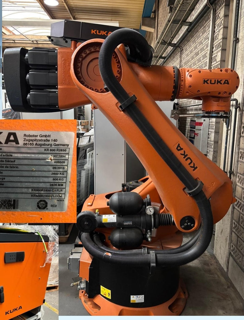 Roboter KUKA KR 600 R2830 (50,3 Betriebsstunden)
