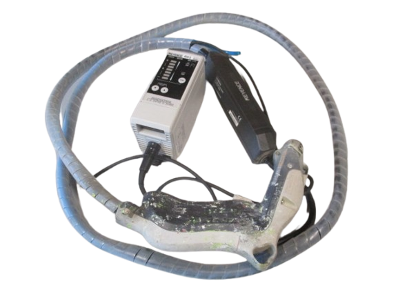 Keyence SJ-M040 Punktentladungskopf mit SJ-M400 Hochdruck-Ausblas-Punkt-Elektrodenentferner