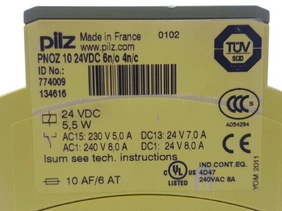 PILZ IdNr. 774009 Sicherheitsrelais