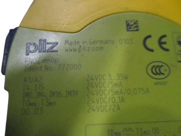 PILZ IdNr. 772000 Sicherheitsrelais