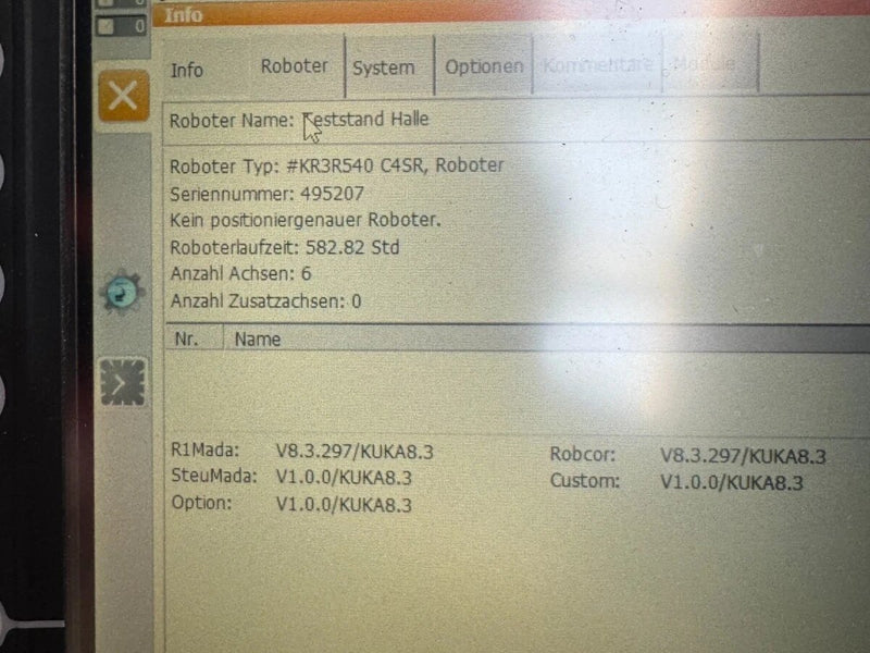 Roboter KUKA KR3 R540 sixx KRC4 komplett profinet nur 582 Std.