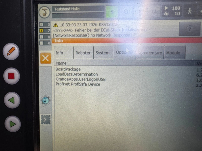 Roboter KUKA KR3 R540 sixx KRC4 komplett profinet nur 582 Std.
