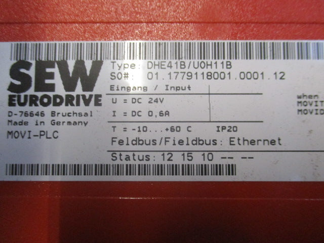 SEW Eurodrive Profibusschnittstelle DHE41B/UOH11B Movi-PLC