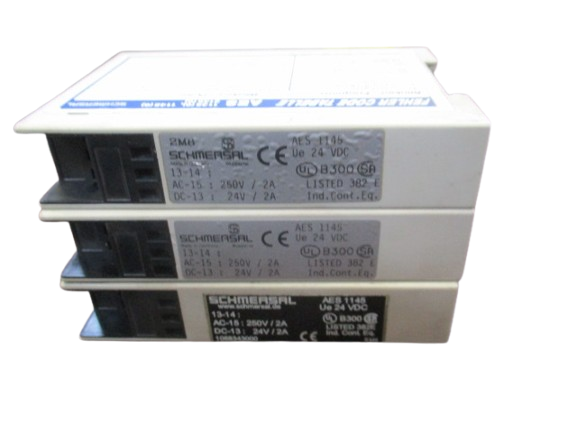 Schmersal Protect AES 1145 safety relays (3 pieces)