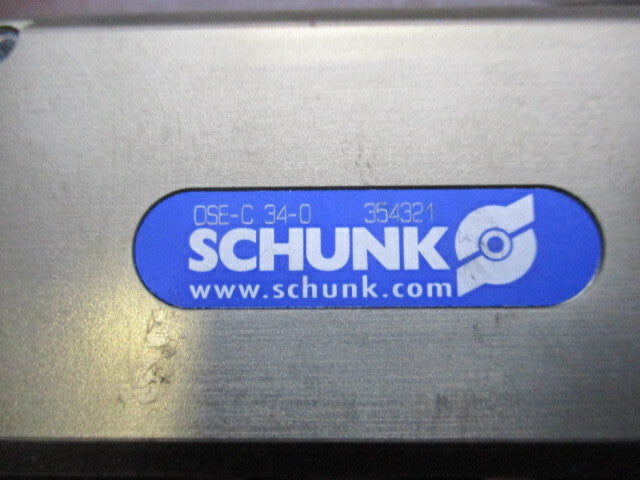 Schunk pneumatischer Schwenkantrieb OSE-C 34-0 (354321) Universalschwenkeinheit OSE – Altprodukt