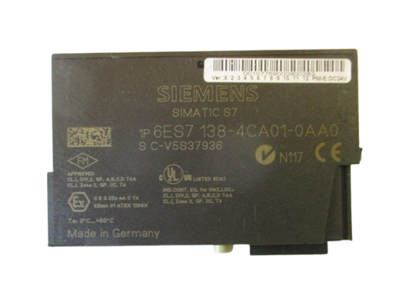 Siemens Simatic S7 6ES7138-4CA01-0AA Power Supply Modul