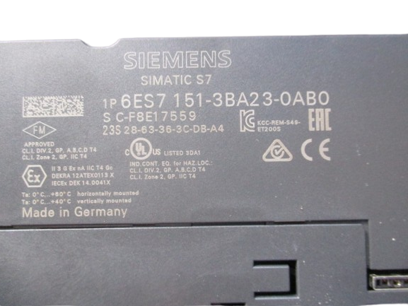 Siemens 6ES7151-3BA23-0AB0 interface module