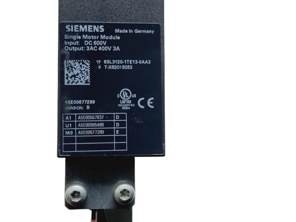 Siemens Sinamics Single Motor Modul 6SL3120-1TE13-0AA3