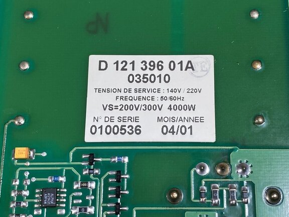 Stäubli D121 396 01A Power Supply (035010)