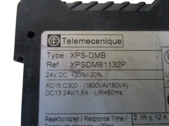 Telemecanique Sicherheitrelais Typ XPS-DMP 1132P
