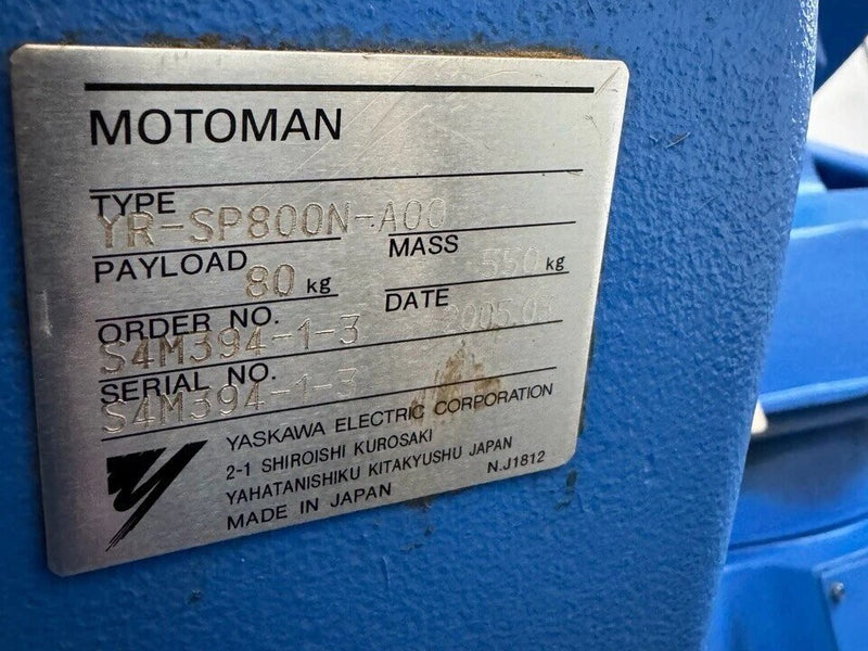 Yaskawa Motoman Roboter SP 800N Steuerung NX100