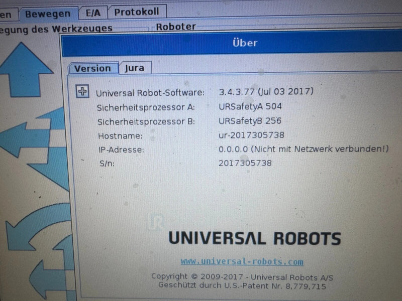 Roboter Cobot Universal Robots UR10 CB3.1