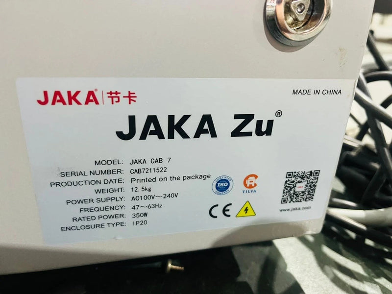 Robot Cobot JAKA ZU 7, CAB 12, year 2021 complete