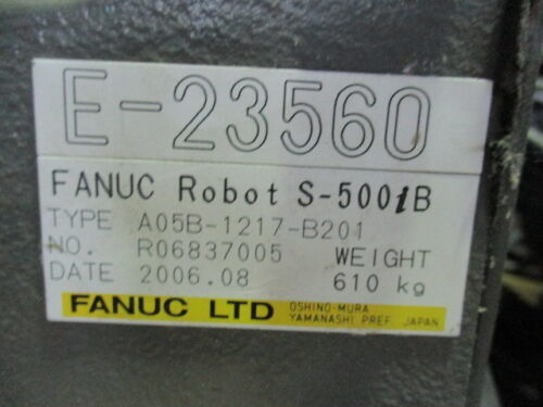 Roboter Fanuc S-500iB , R-J3iB mit 7.Achse/Motor